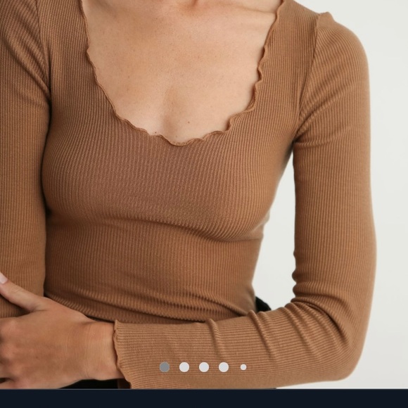 Tops | Almina Concept Lettuce Cut 